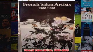 French Salon Artists 18001900
