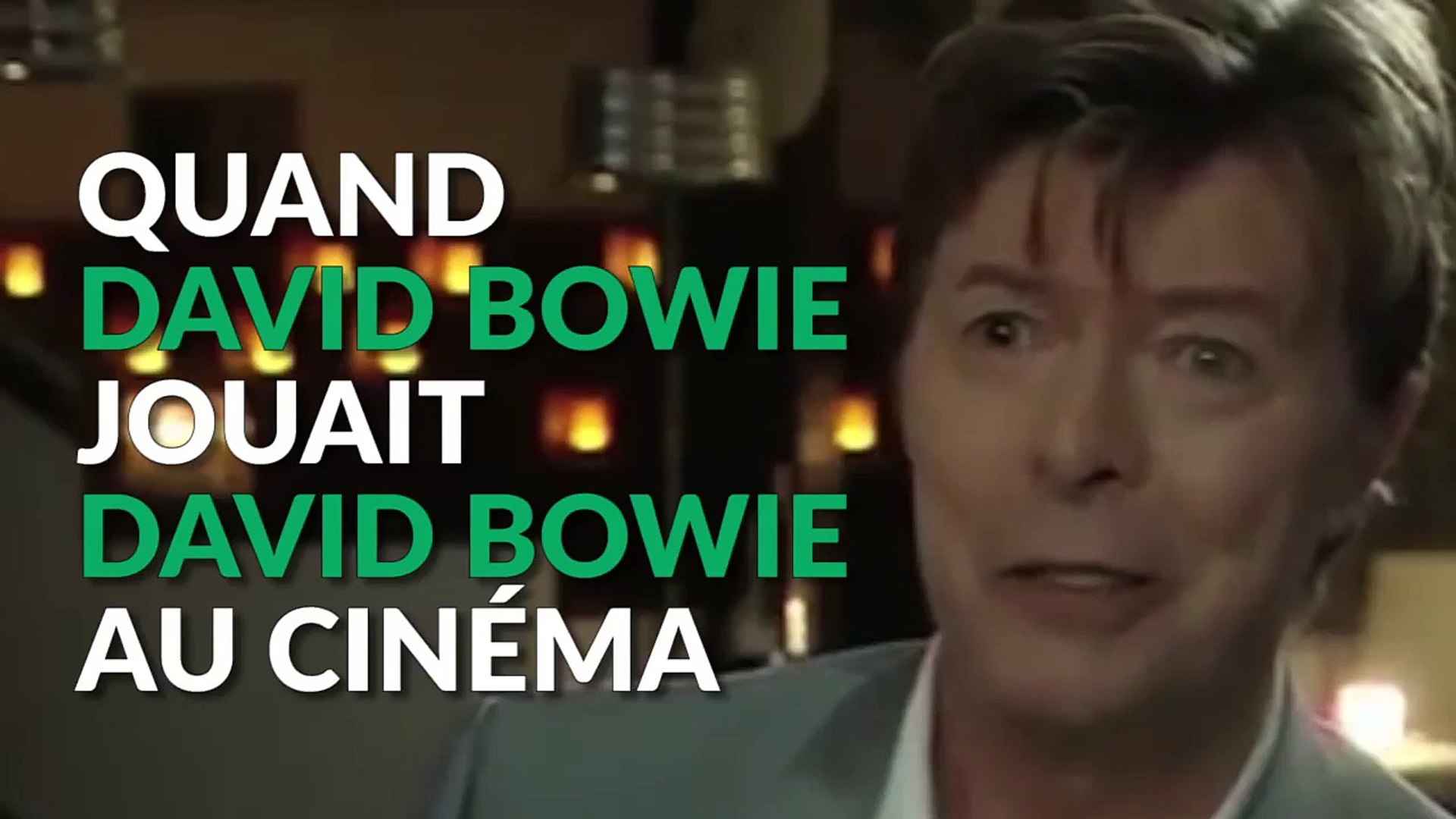 ⁣Quand David Bowie jouait David Bowie au cinéma