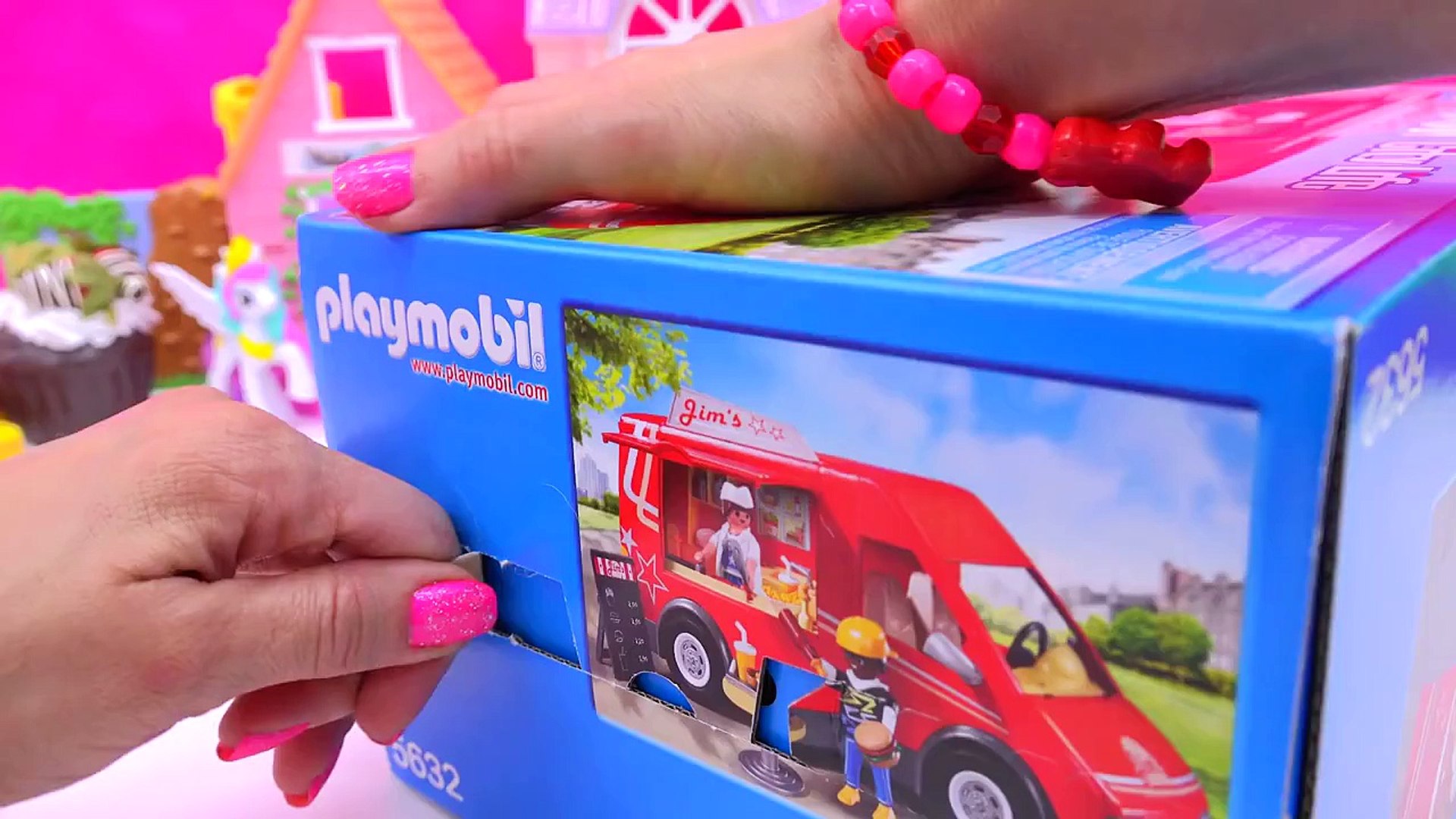 playmobil jim's food truck