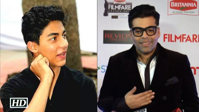 Karan Johar Announces To Launch SRKs Son Aryan
