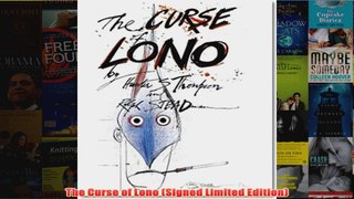 The Curse of Lono Signed Limited Edition