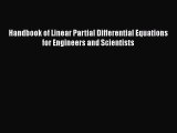 PDF Download Handbook of Linear Partial Differential Equations for Engineers and Scientists
