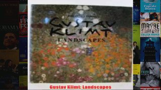 Gustav Klimt Landscapes