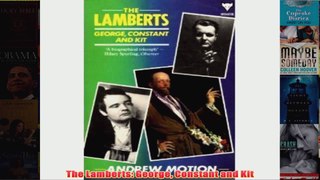 The Lamberts George Constant and Kit