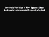Economic Valuation of River Systems (New Horizons in Environmental Economics Series)