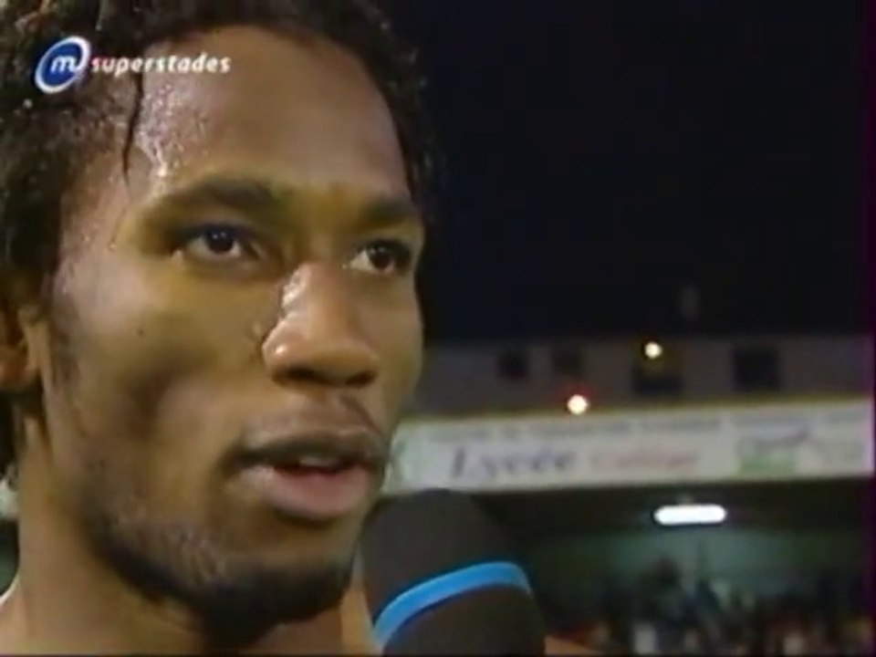 EA GUINGAMP Didier Drogba à Guingamp