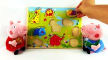 Peppa Pig WILD Animals JIGSAW PUZZLE Demo Toy Collection