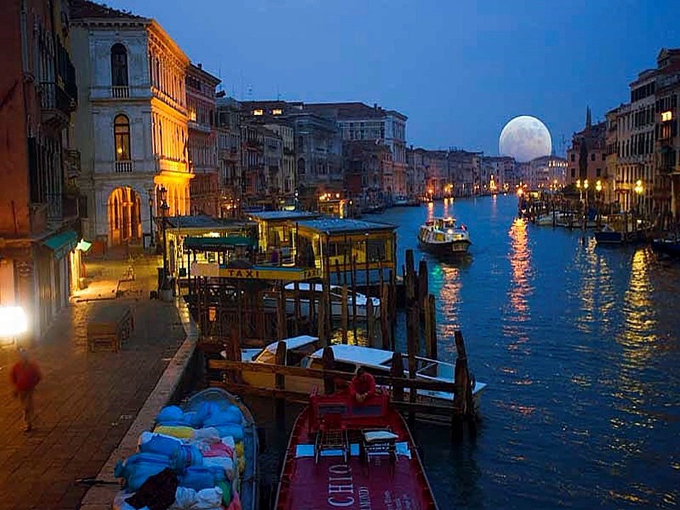 Coucher de lune
