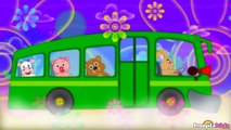 Wheels On The Bus Go Round And Round | Nursery Rhymes | 6 Versions of Buses by Hooplakidz