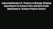 PDF Download Janice VanCleave's A+ Projects in Biology: Winning Experiments for Science Fairs