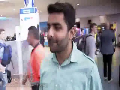 A Pakistani cricket fan reportedly came to rescue skipper Shahid Afridi and opener Ahmed Shehzad at Auckland airport