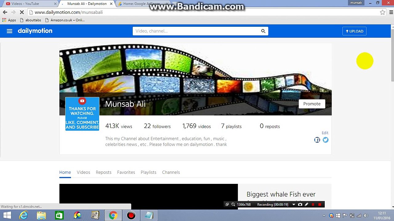 How  to Check Earning on your Dailymotion Channel