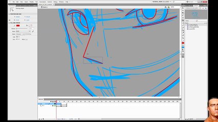 КАК РИСОВАТЬ МУЛЬТФИЛЬМЫ часть 1 - (автоматические кадры в Flash)