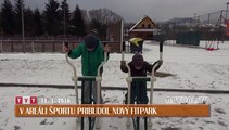 V areáli športu pribudol nový fitpark