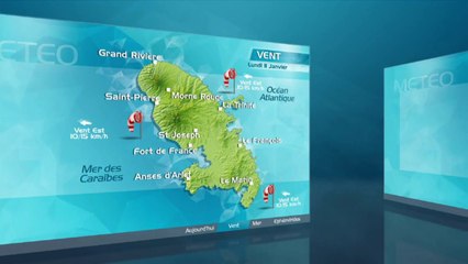 METEO MATIN MARTINIQUE 110116