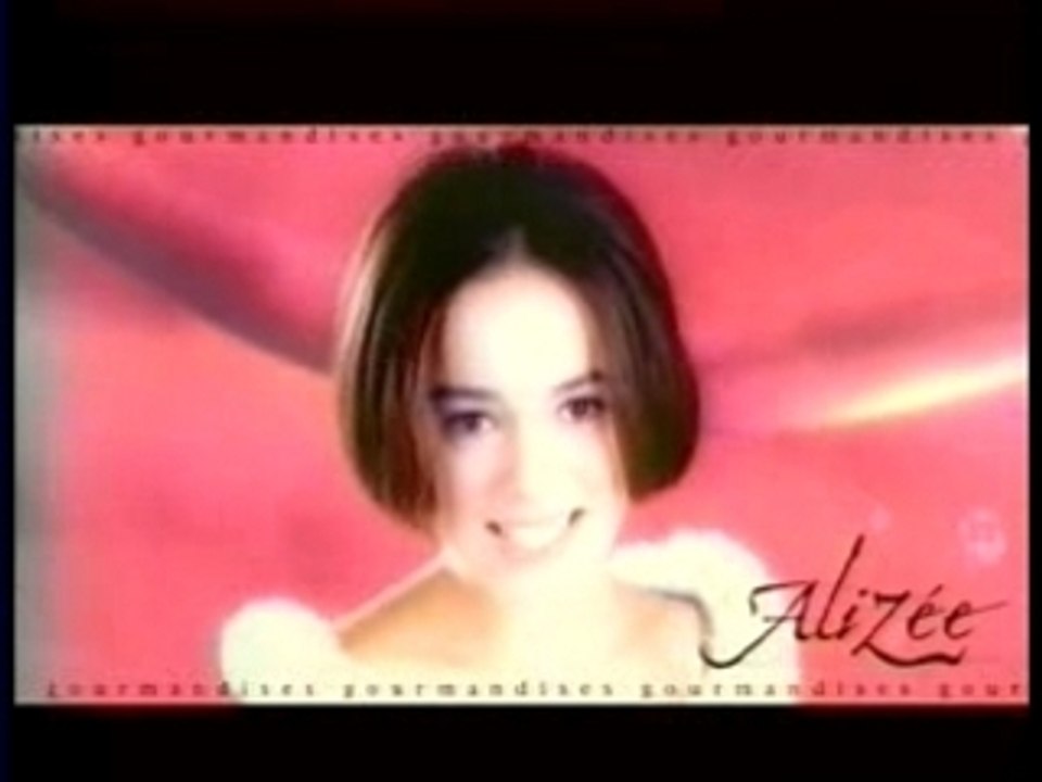 Alizée - Gourmandises Album - Publicité