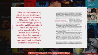 Management of Art Galleries