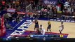 LeBron Sinks Circus Shot that Doesnt Count  Cavaliers vs Sixers  Jan 10 2016  NBA