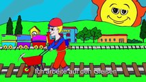Ich arbeite auf den Gleisen Deutsch lernen mit Kinderliedern Yleekids Deutsch lernen