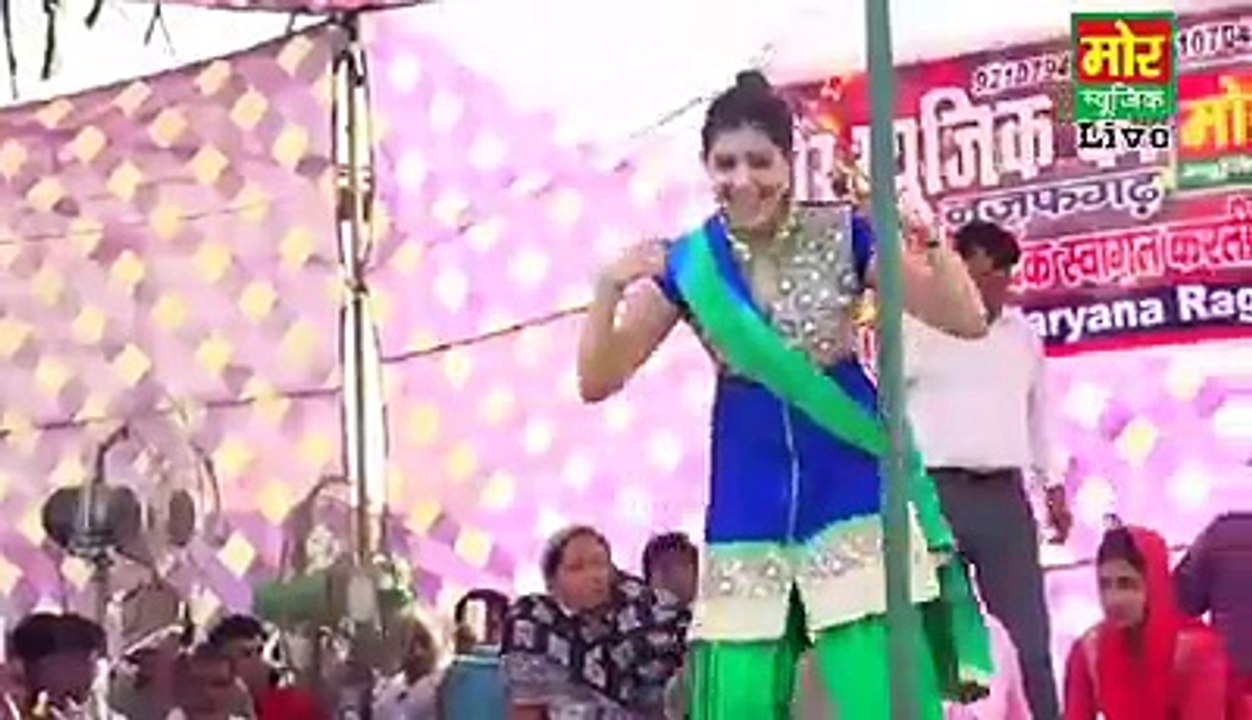 Hot dance at stage