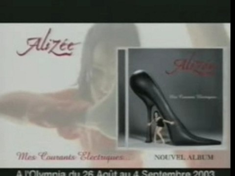 Alizée - Mes courant Electriques - Publicité