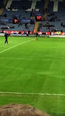 Mahrez et ses skills impressionnants à l'échauffement