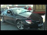 Report TV - Aksident,  BMW përplaset me kamionin në autostradë