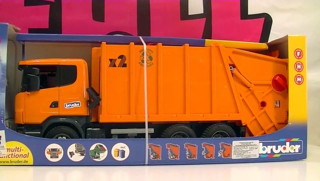 Bruder toys hot sale garbage truck