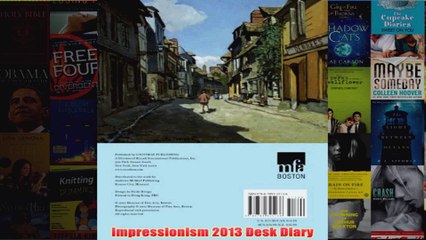 Impressionism 2013 Desk Diary