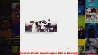 Gustav Klimt Landscapes Art  Design