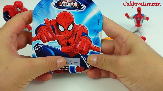 Spider-Man Mix Yogurt Danone Dessert