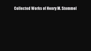 PDF Download Collected Works of Henry M. Stommel Read Full Ebook