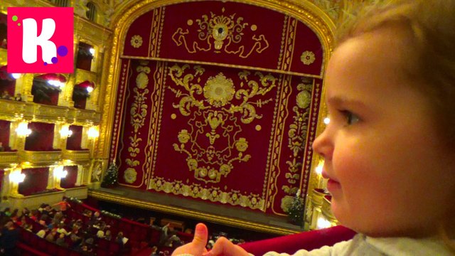 VLOG идём на детский балет Золушка в Оперный Театр Katy in children's ballet Cinderella in Opera