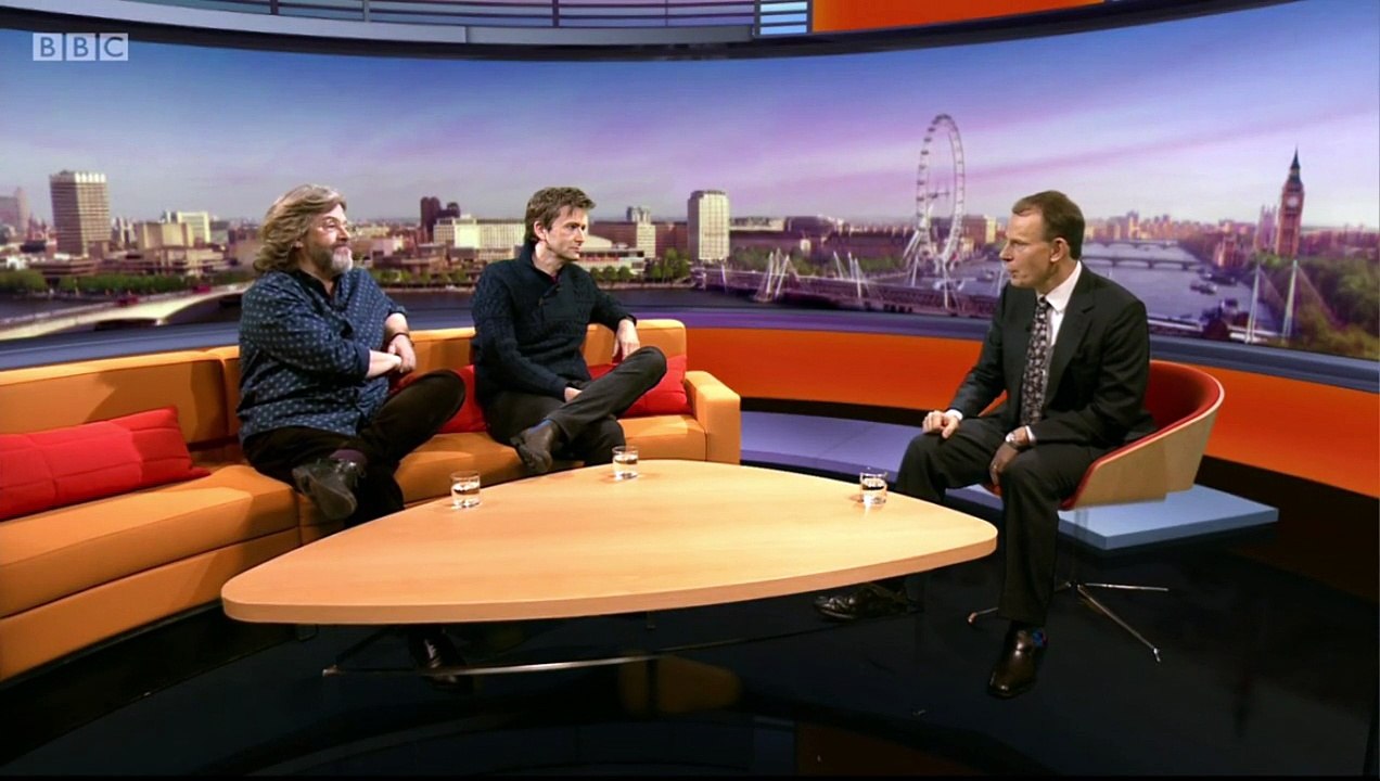 David Tennant on The Andrew Marr show