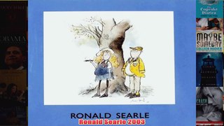 Ronald Searle 2003