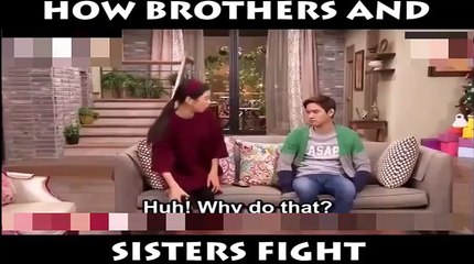 brother and sister chit chat