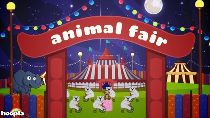 The Animal Fair | Nursery Rhymes | Fun Animal Rhymes For Children by Hooplakidz