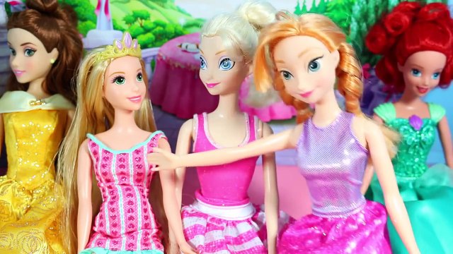 Frozen Elsa RAPUNZEL PREGNANT Baby MAGIC POWERS Flynn Married Tangled Elsas Friend Barbie