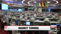 Chinese stocks drop again, Korean shares end lower
