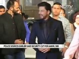 Shah Rukh  Aamir Khan's Security Not Reduced, Says Mumbai Police