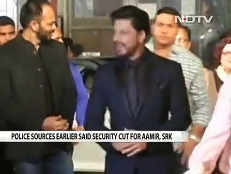 Shah Rukh Aamir Khan's Security Not Reduced, Says Mumbai Police