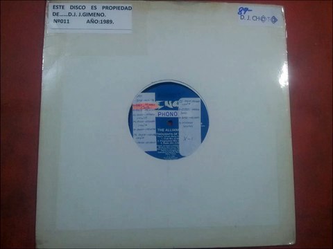 THE ALLIANCE.(THOUGHTS OF YOU.(RADIO MIX.)(12''.)(1989.)