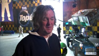 James May and The Stig on the Caterham Top Gear Series 21 Behind the Scenes