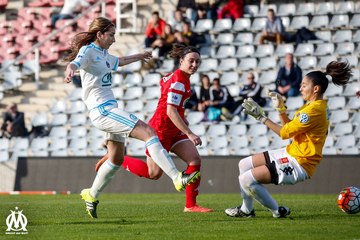 Coupe de France féminine - Nîmes 1-1 (4 tab à 3) OM : le but de Cindy Caputo (11e)
