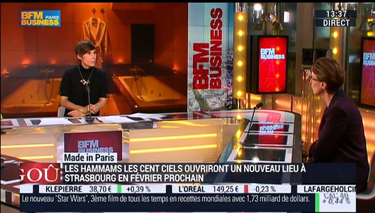 Made in Paris de Les Cent Ciels, un hammam à l'orientale au cœur d'Europe – 11/01