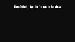 [PDF Download] The Official Guide for Gmat Review [Download] Full Ebook