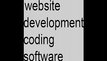 website development coding software