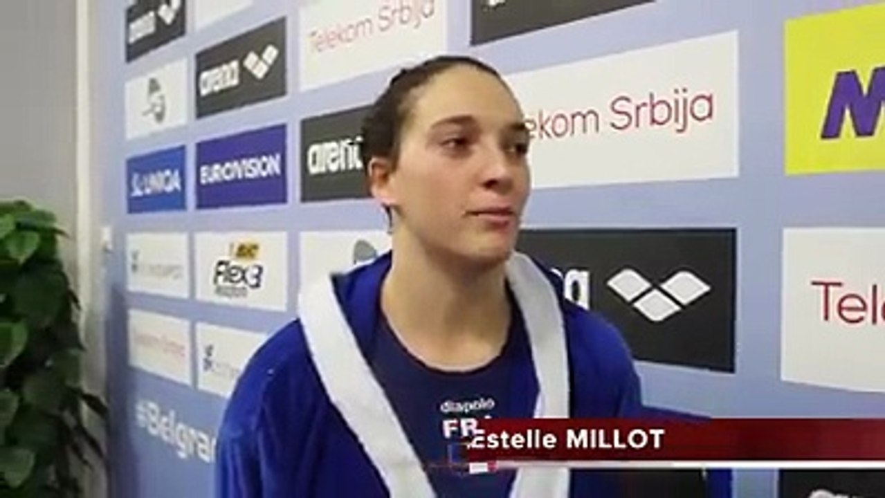 Belgrade: Italie-France: interview d'Estelle Millot