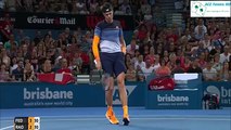 Roger Federer vs Milos Raonic - FINAL Brisbane 2016