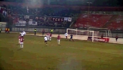 Πανηγυρισμοί 1ου και 2ο γκολ από κερκίδα Πανσερραϊκού λήψη(Πανσερρραϊκός-ΑΕλ 0-2 2015-16)